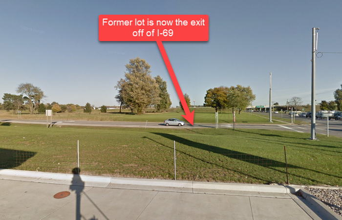Town & Country Motel (Town and Country Motel) - Lot Is Not I-69 Exit Ramp (newer photo)
